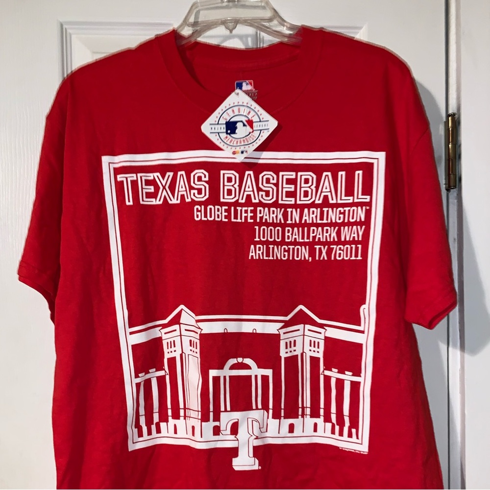 ⚾️🏟️ Texas Rangers Texas Baseball Stadium Address Shirt 🏟️⚾️